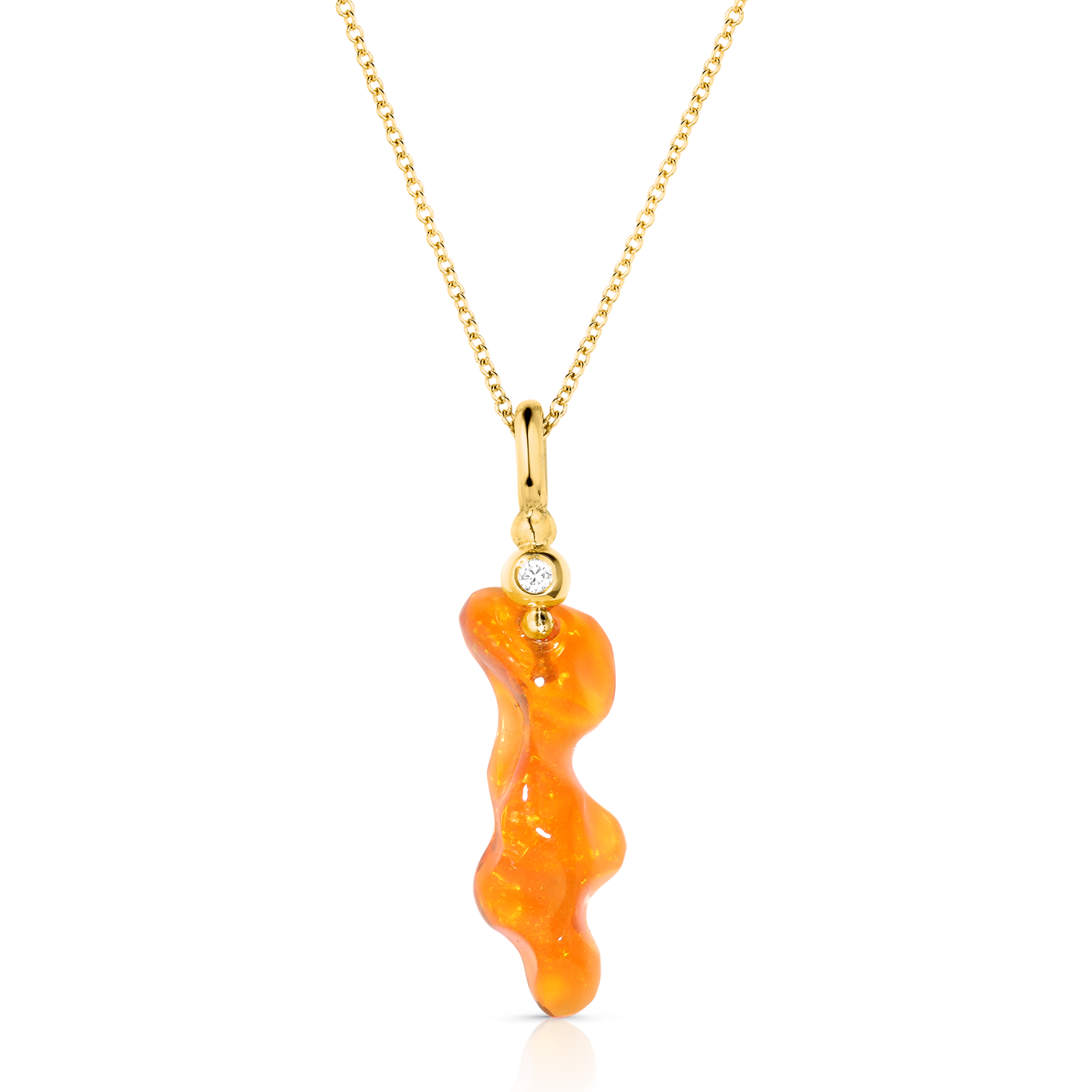 Freeform Gem Elixir (Fire Opal)