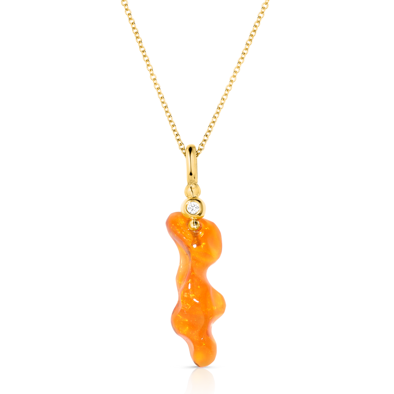 Freeform Gem Elixir (Fire Opal)