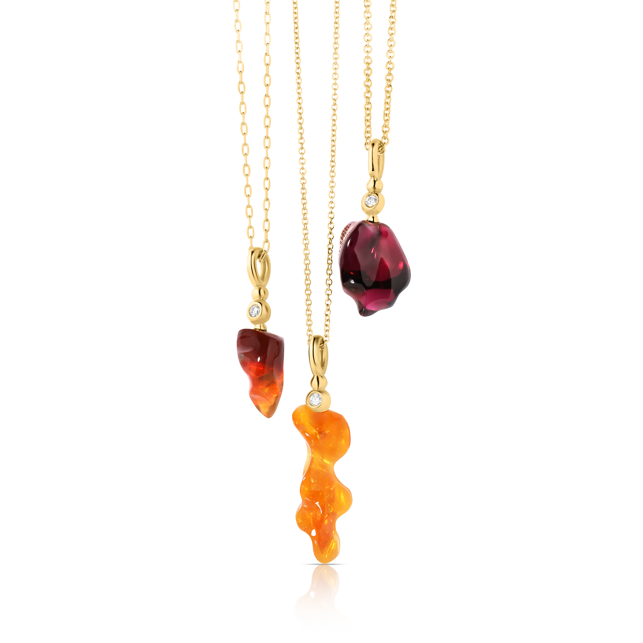 Freeform Gem Elixir (Fire Opal)