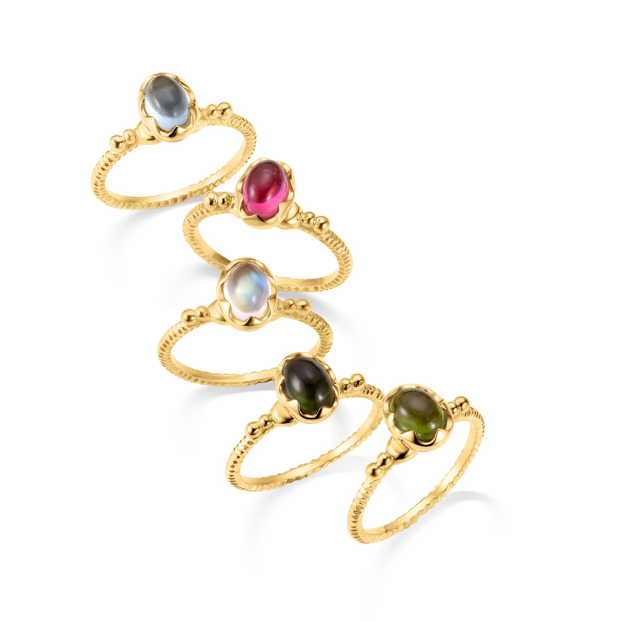 Wishing Well Aquamarine "Calypso" Ring