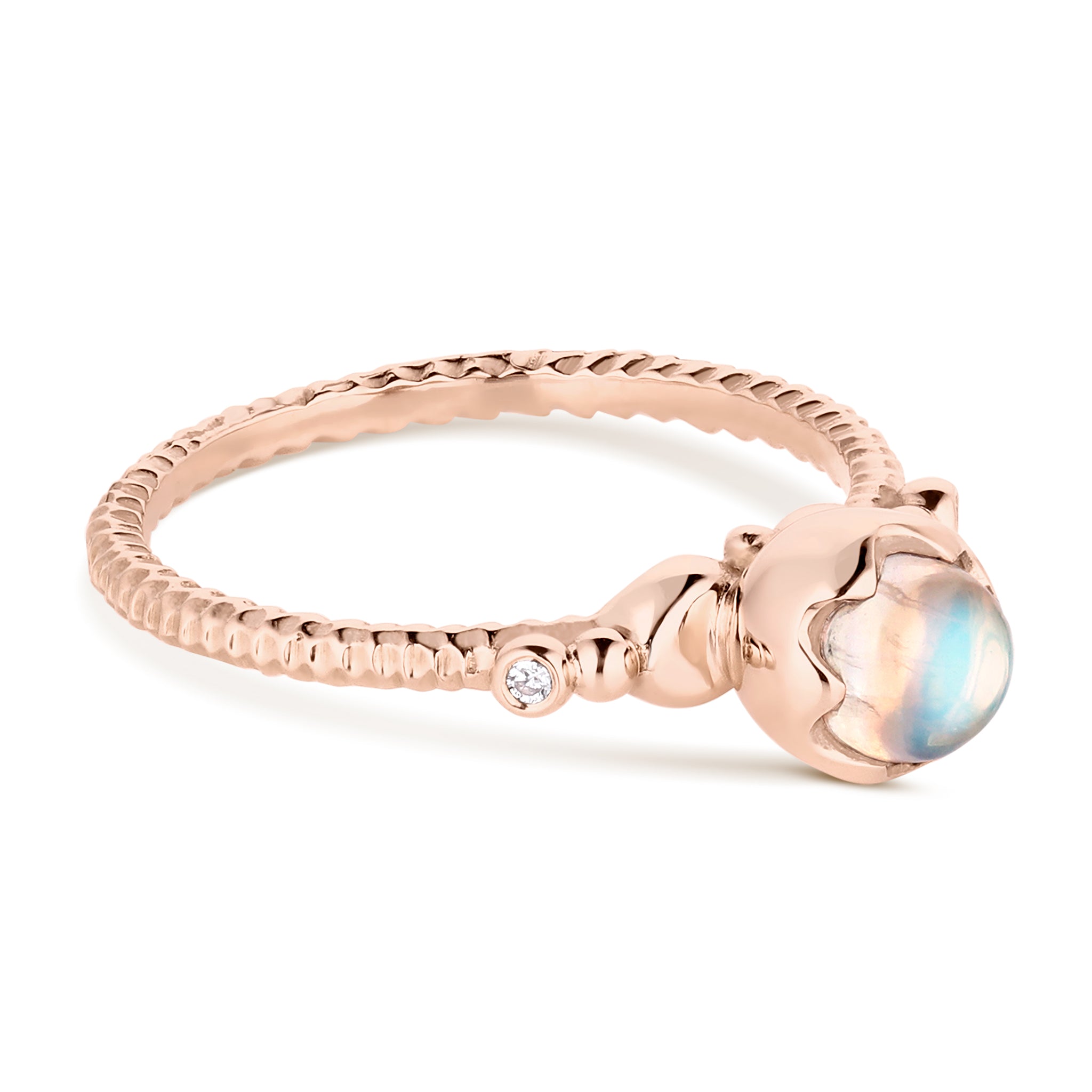 Wishing Well "Belle" Moonstone Ring