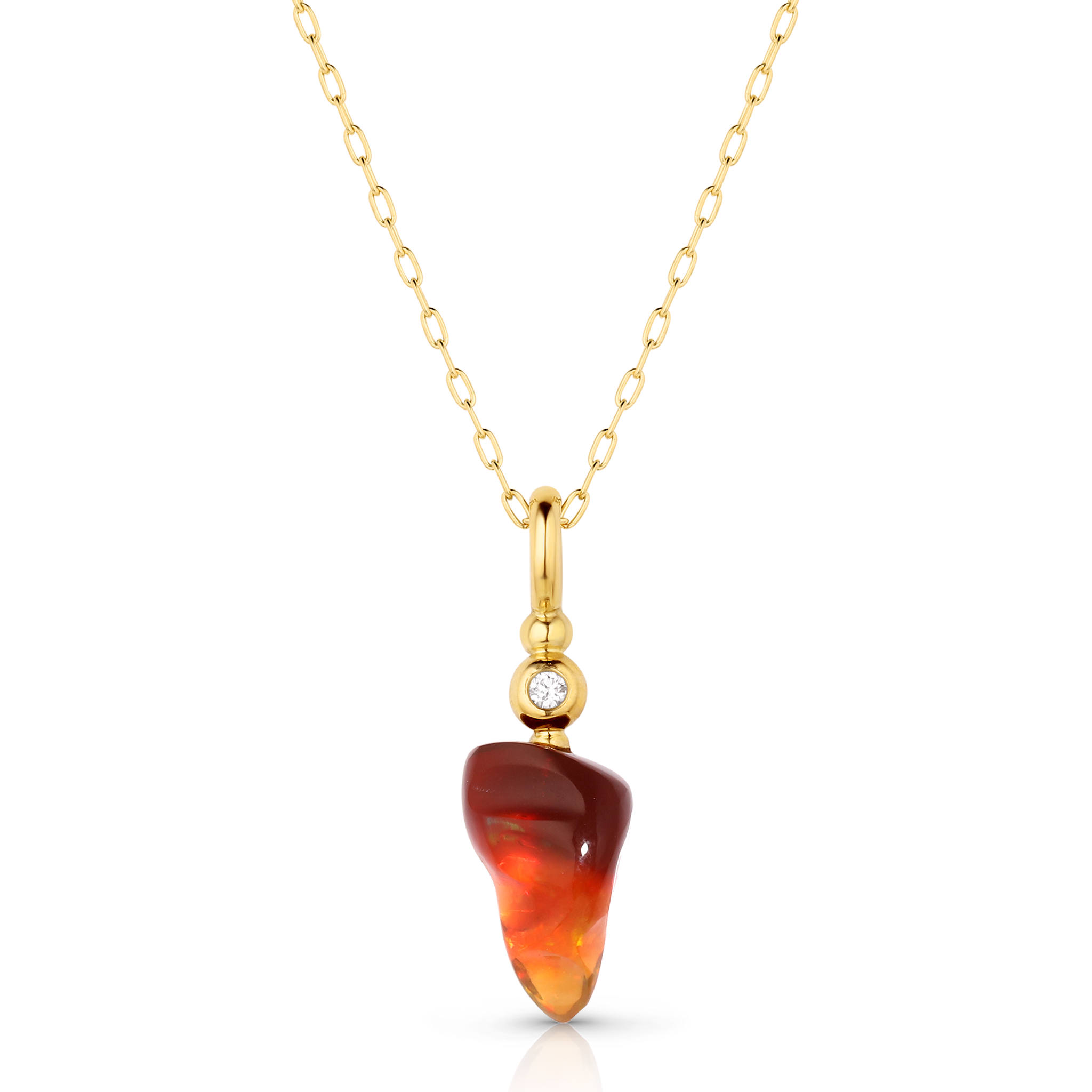 Freeform Gem Elixir (Fire Opal)