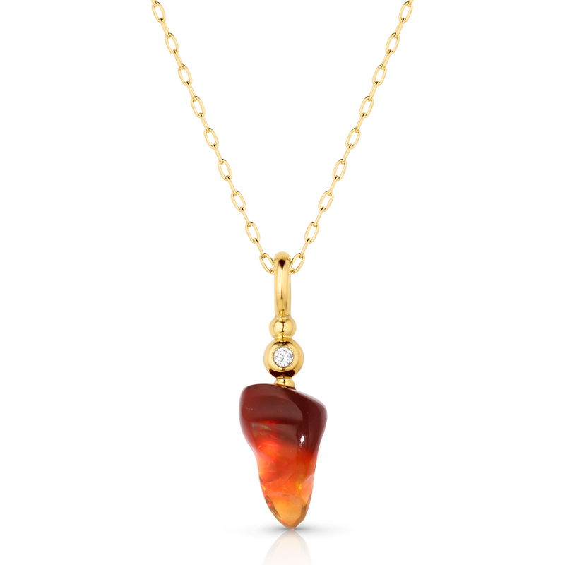 Freeform Gem Elixir (Fire Opal)