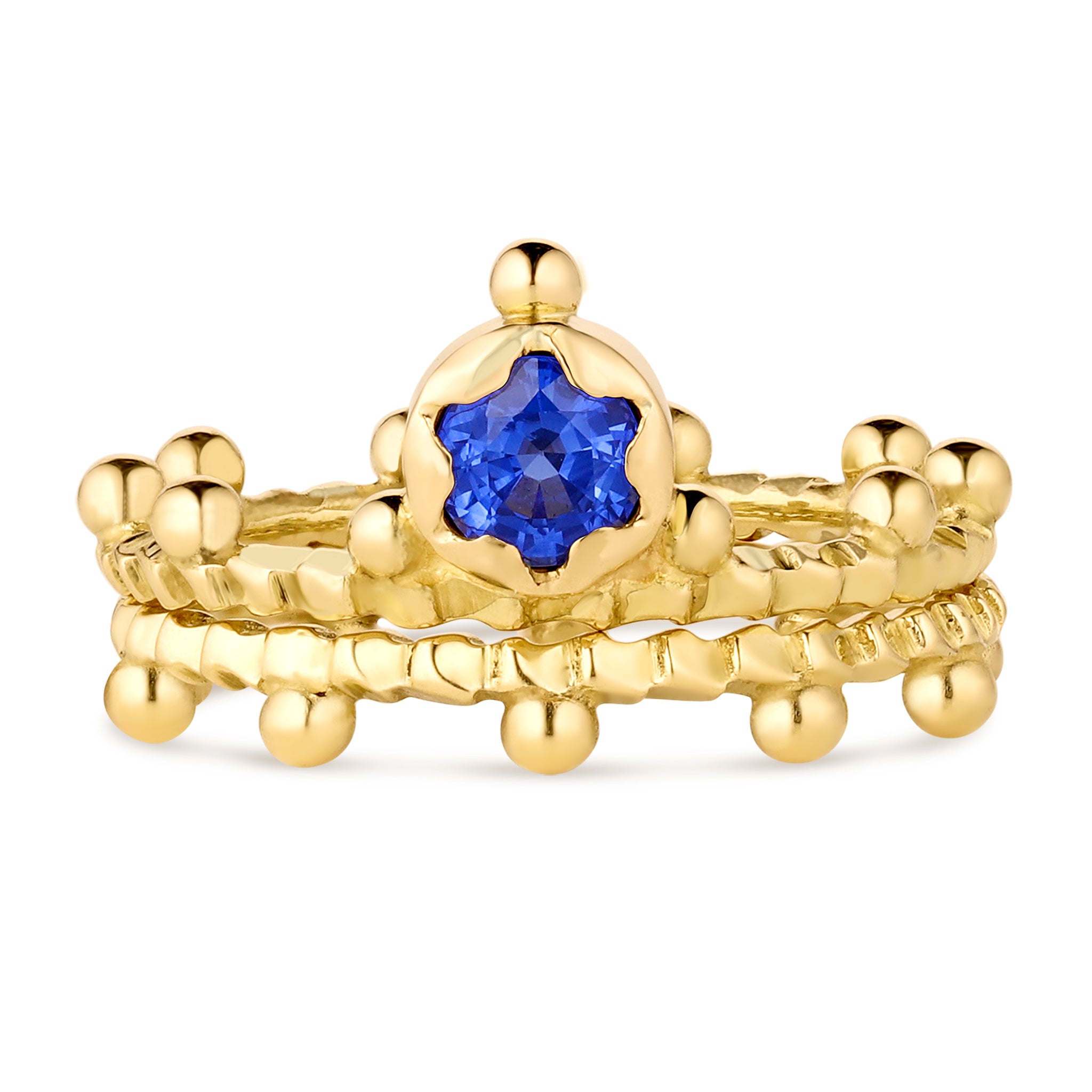 Blue Sapphire Tiara