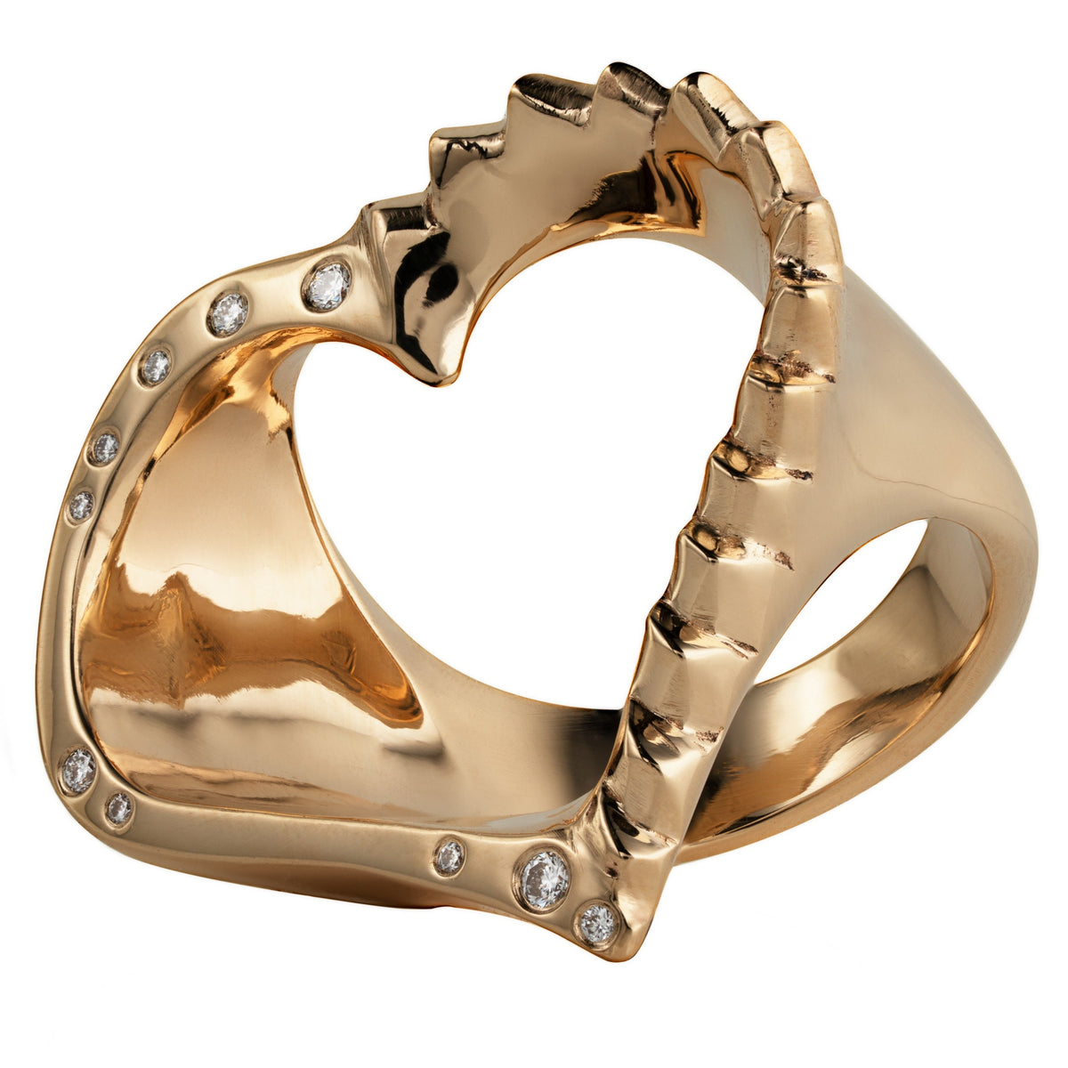 Not So Cookie Cutter Heart Ring