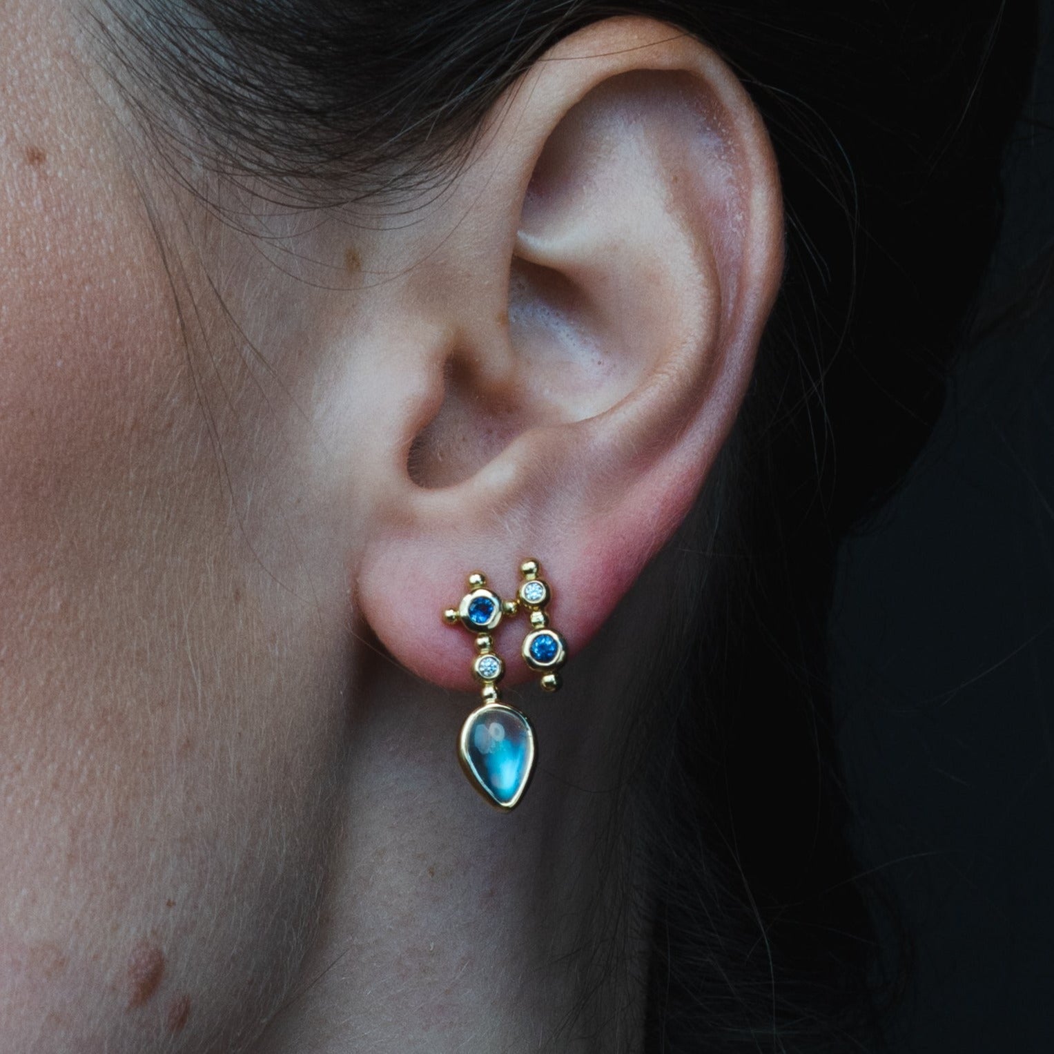 Scepter Moondrop Earrings