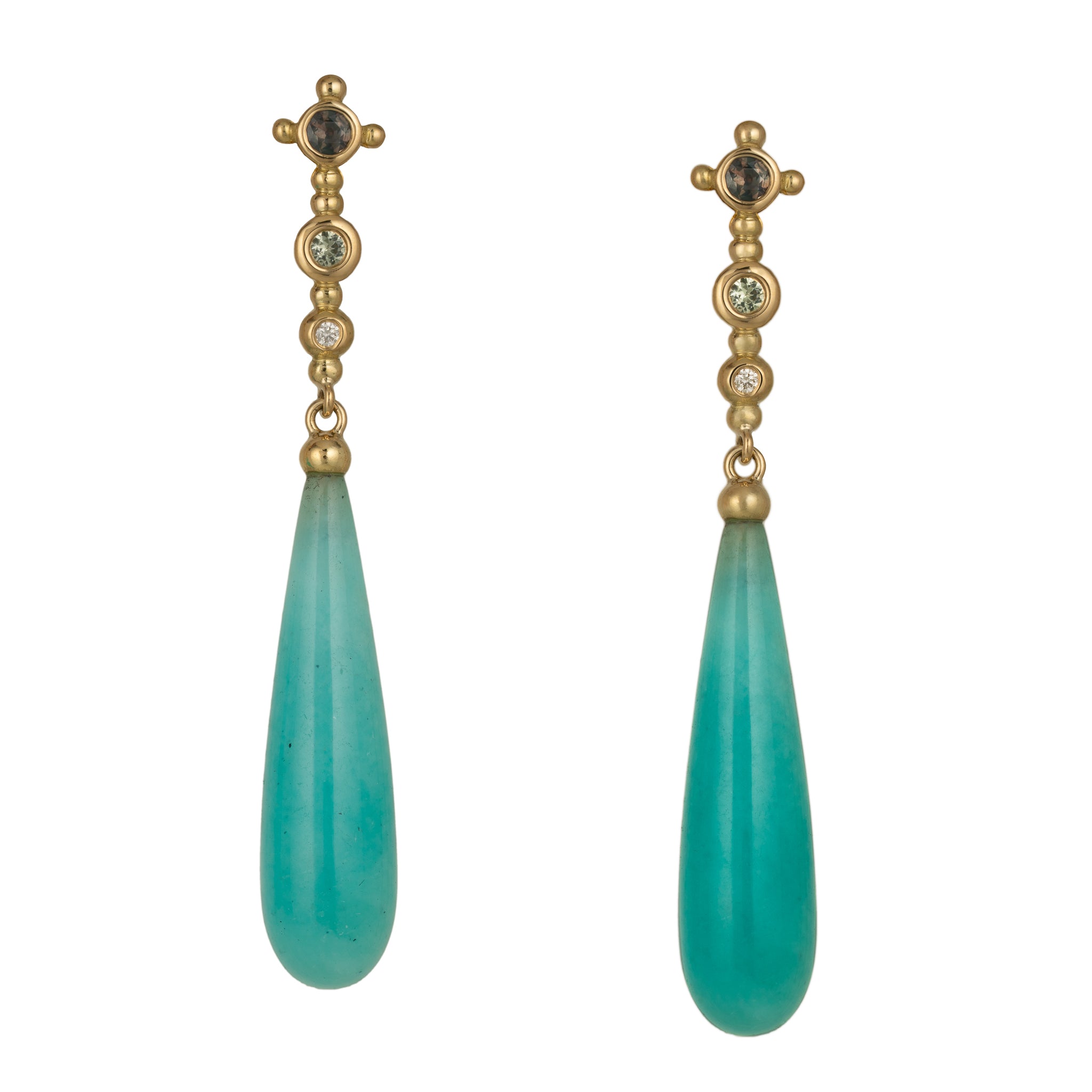 Amazonite Scepter Drops