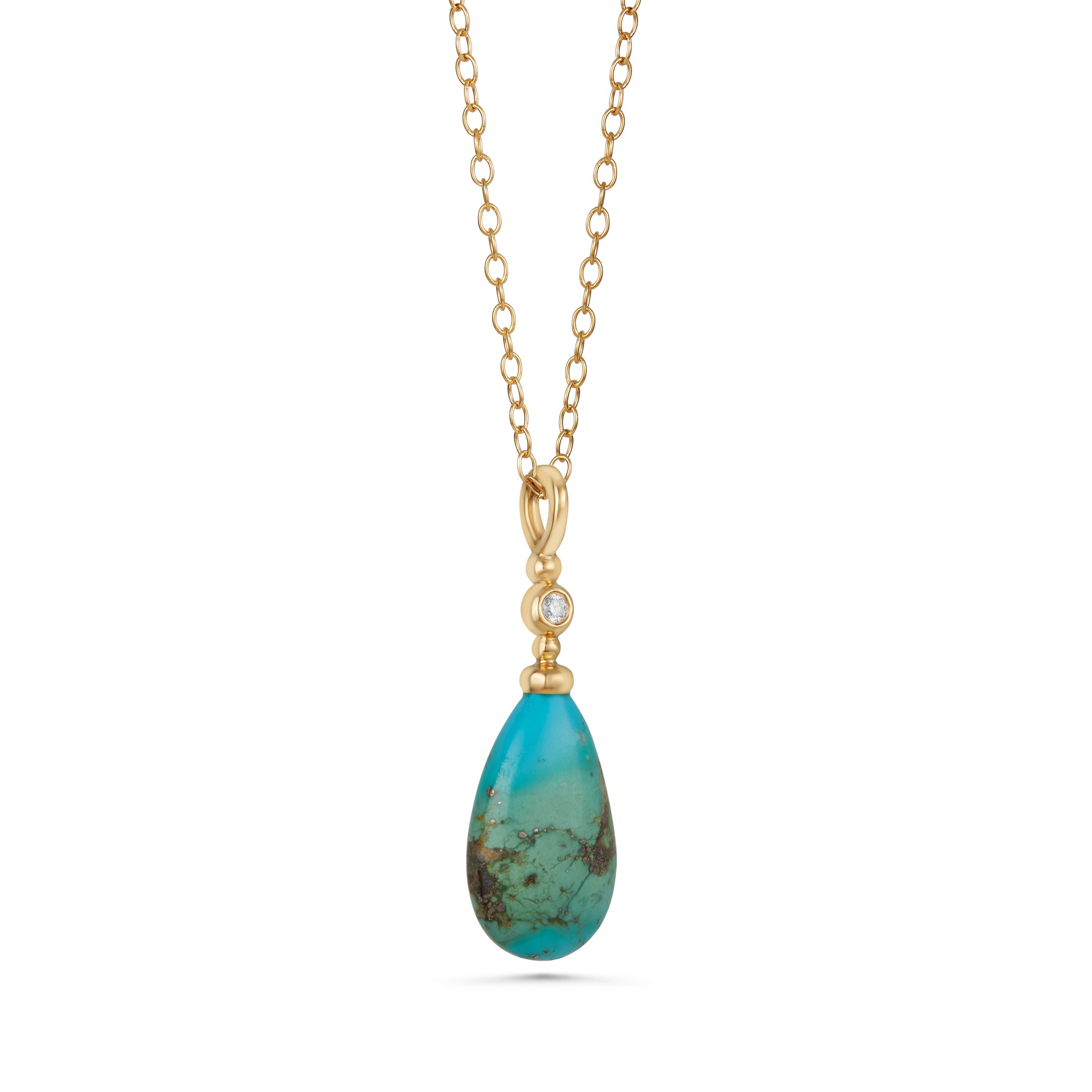 Turquoise Drop Pendant