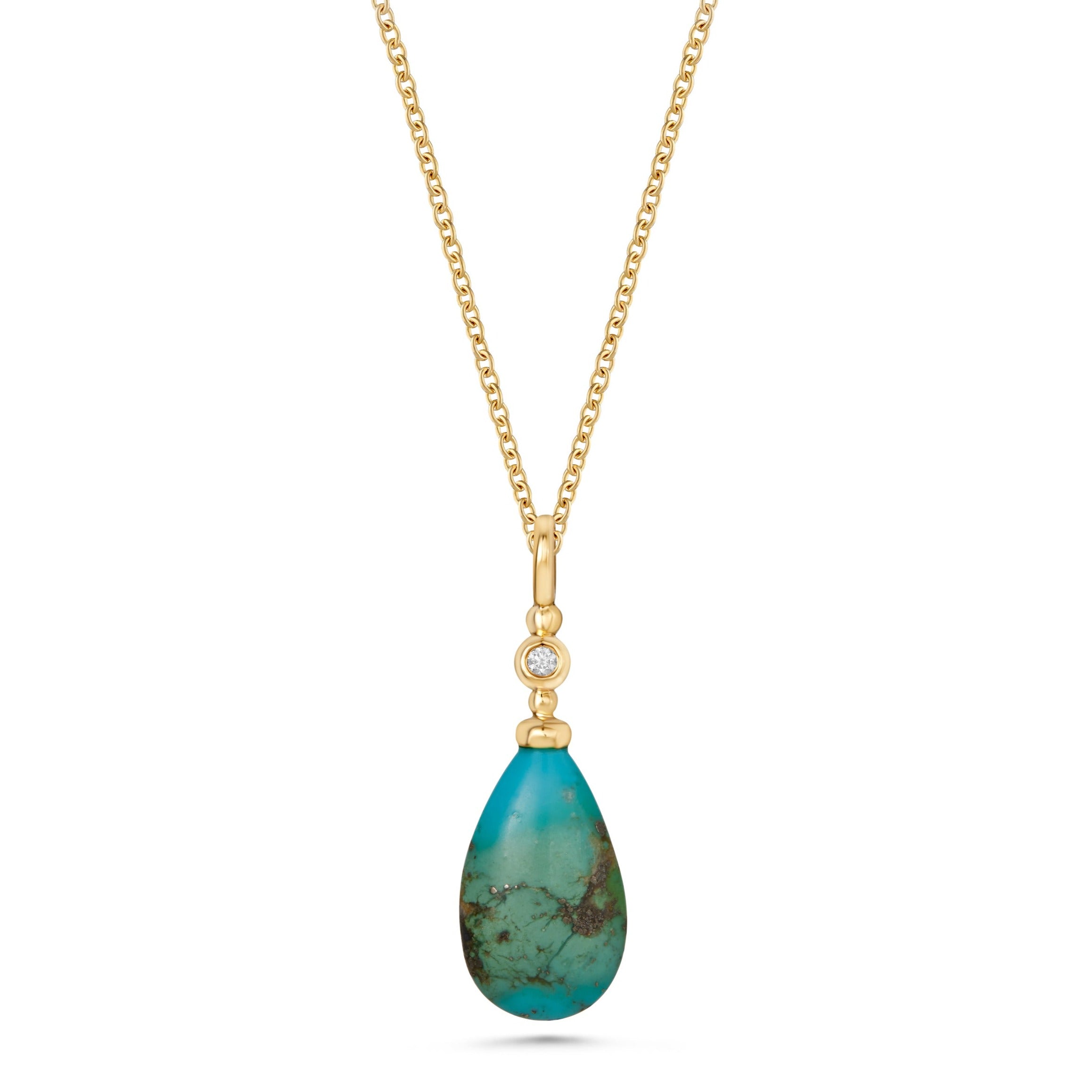 Turquoise Drop Pendant