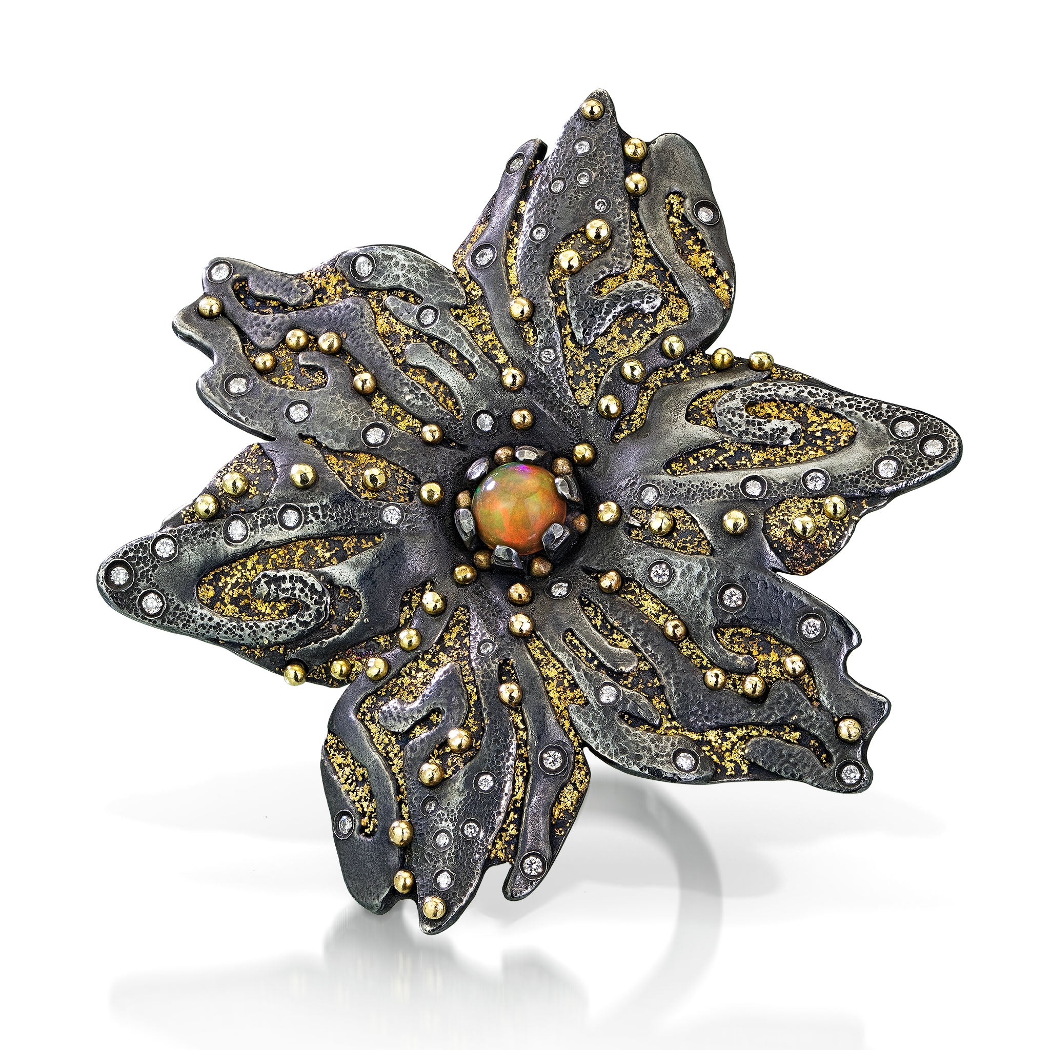 Supernova Flower Ring