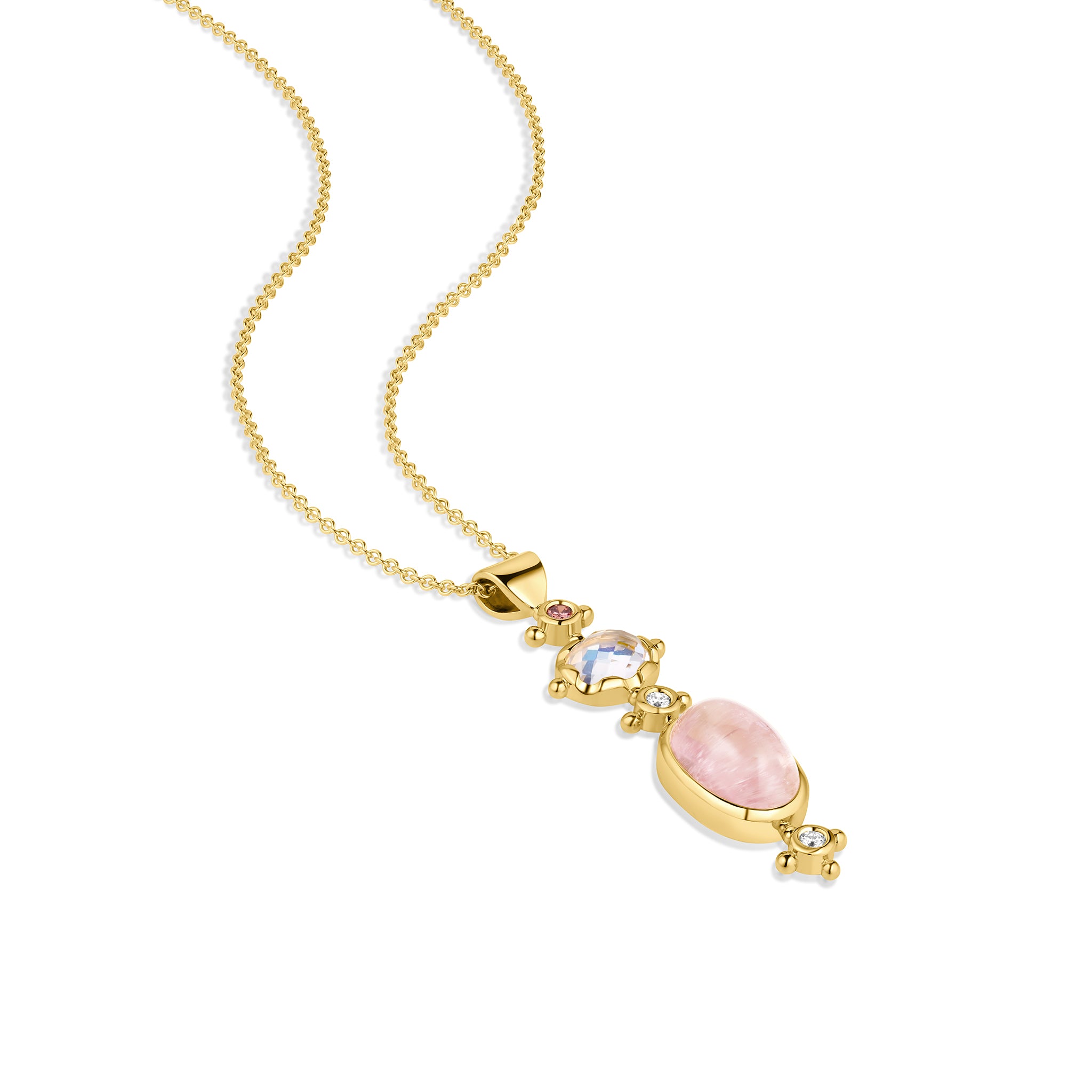 Amulet Pendant in Pink