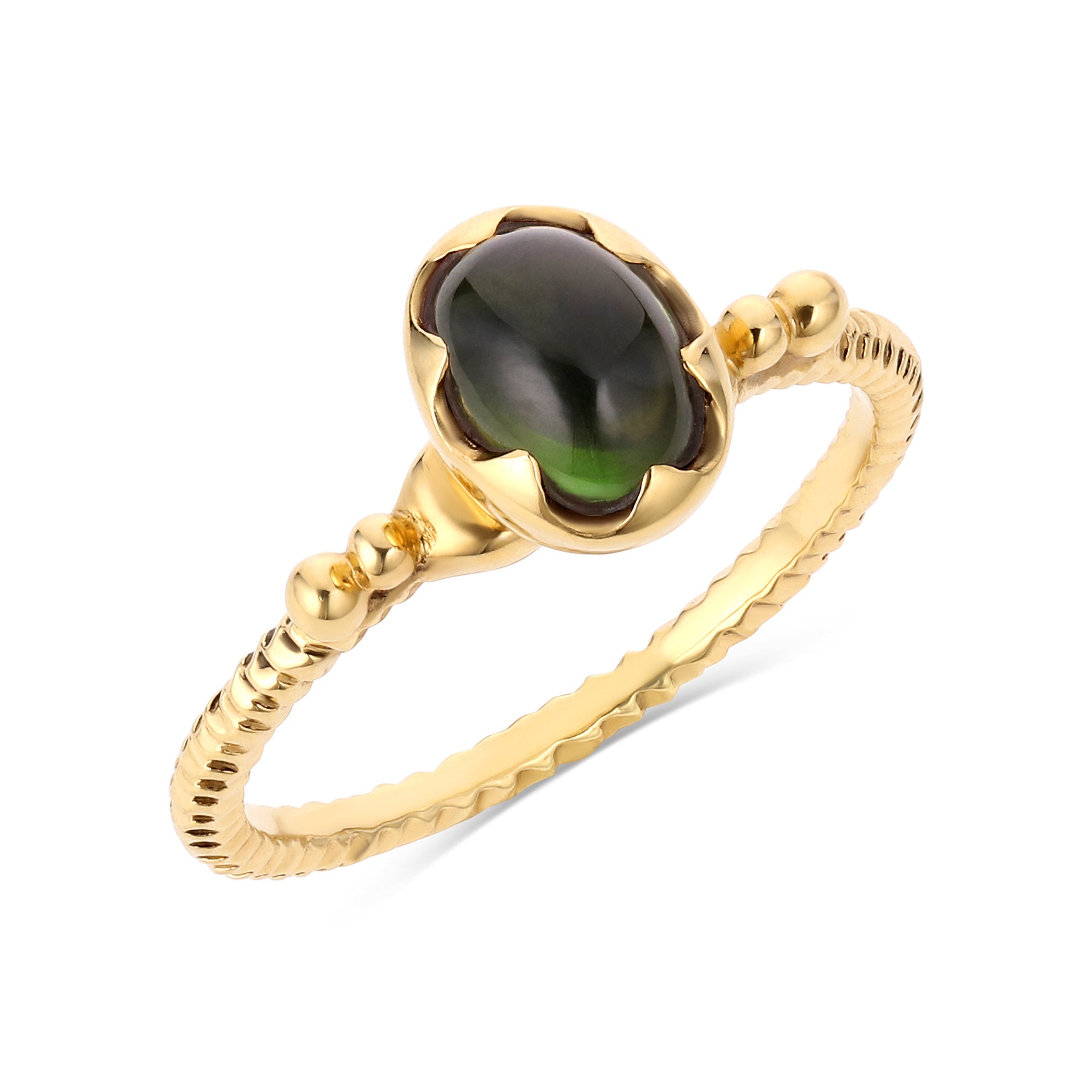 Wishing Well Green Tourmaline "Calypso" Ring