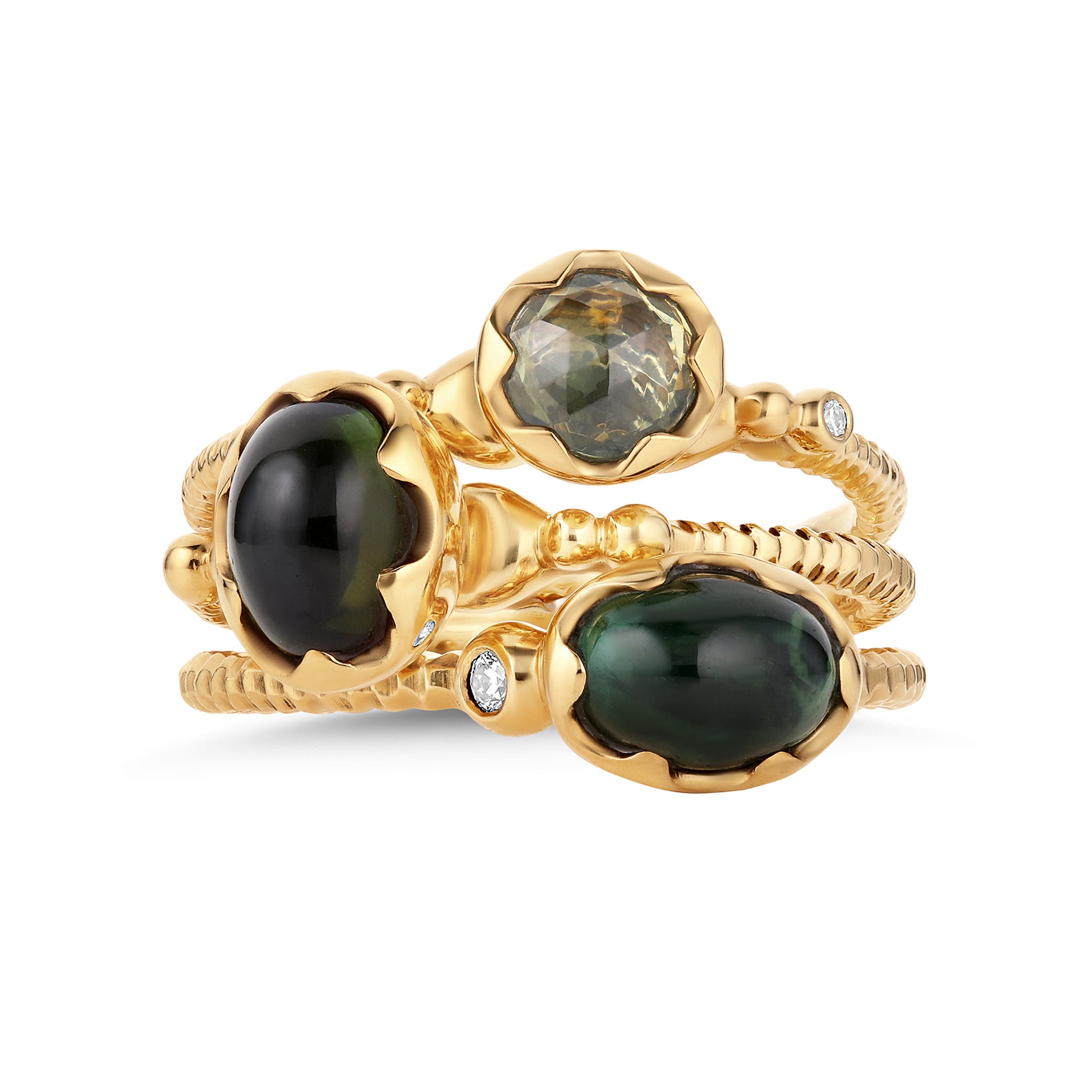 Wishing Well Green Tourmaline "Calypso" Ring