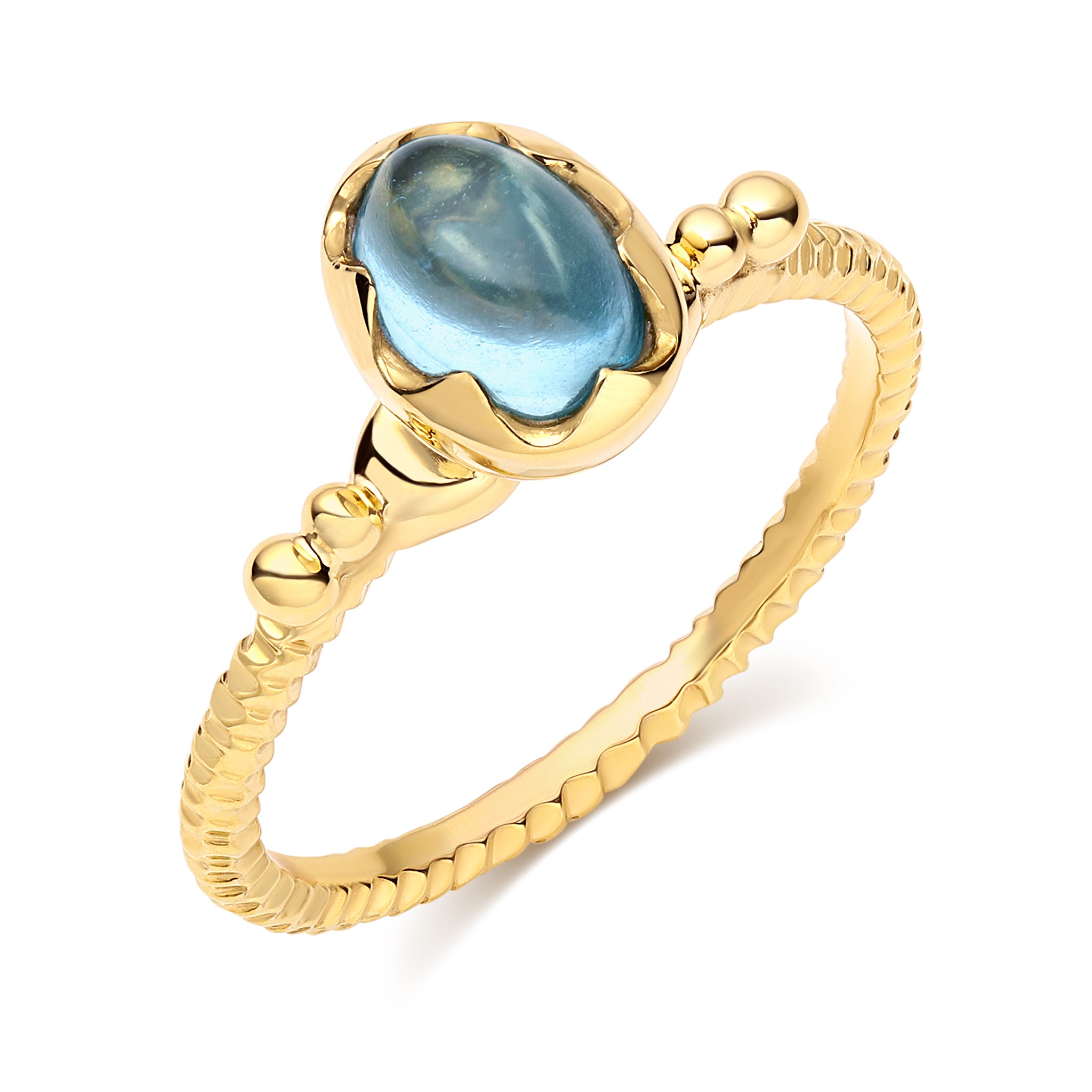 Wishing Well Aquamarine "Calypso" Ring