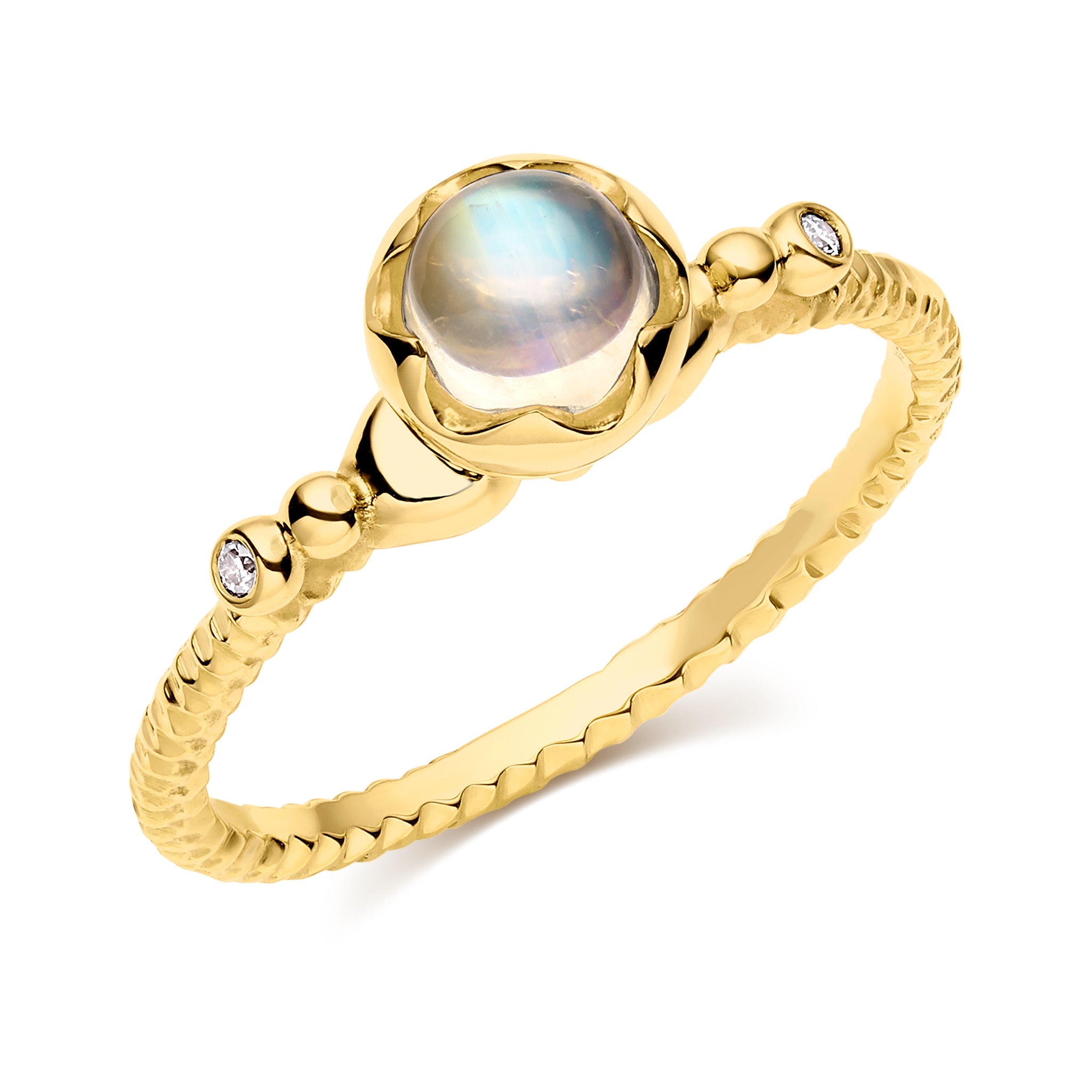 Wishing Well "Belle" Moonstone Ring