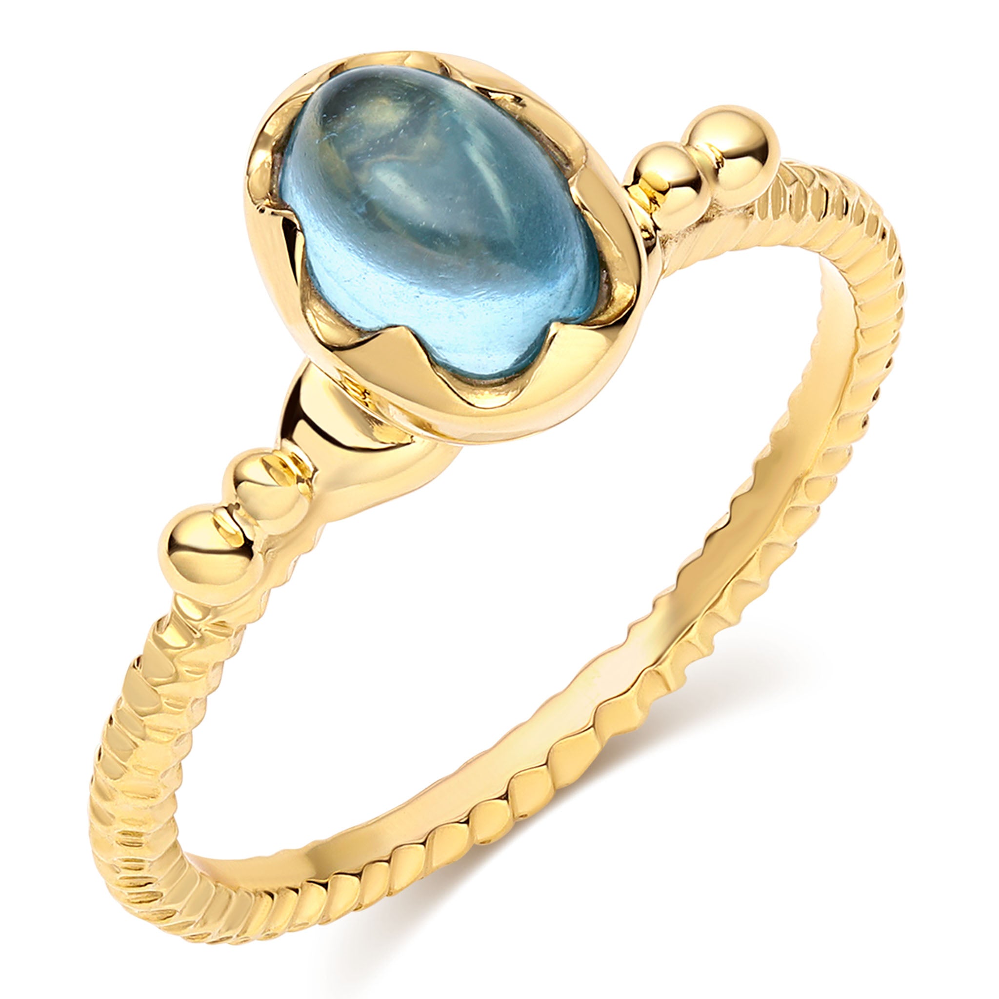 Wishing Well Aquamarine "Calypso" Ring